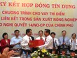Lễ ký kết hợp đồng tín dụng giữa các doanh nghiệp và ngân hàng